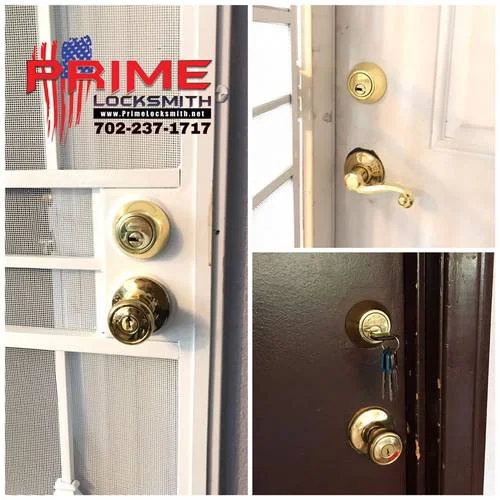 Lock and deadbolt installation residential locksmith service in Las Vegas, NV