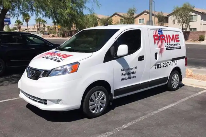 Prime Locksmith Las Vegas, NV mobile locksmith service van
