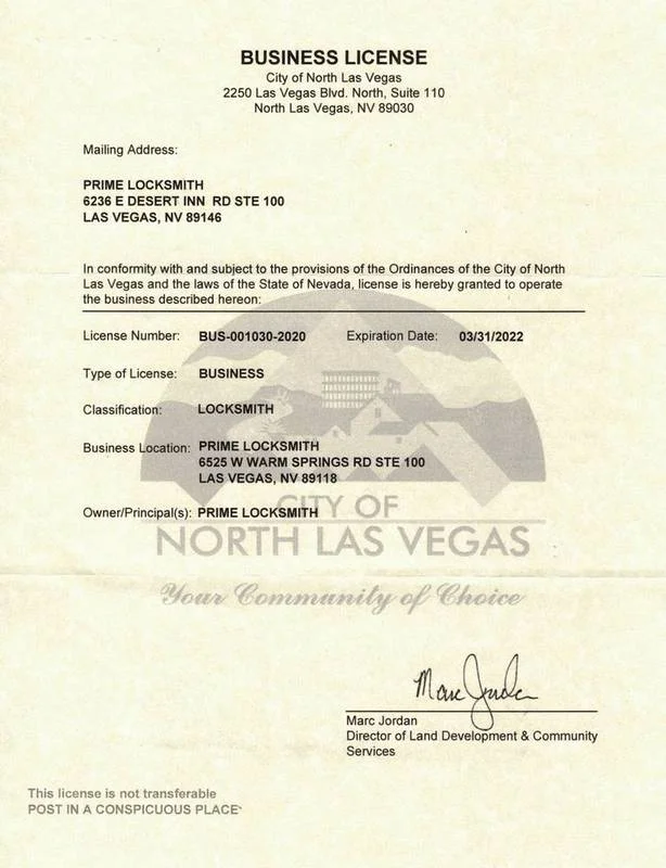 Business License