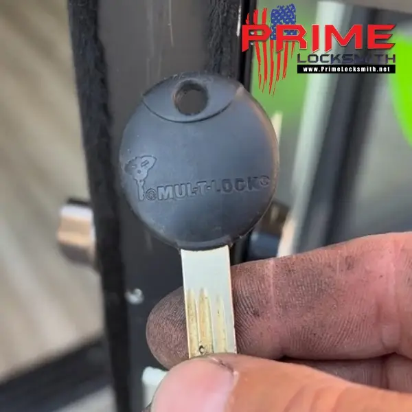 High Security Dimple Key By Mul-T-Lock High Security Mul-T-Lock Dimple Key locksmith video in Las Vegas, NV