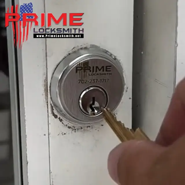 Installation of Concealed Commercial Door Closer And Lock Cylinder Installation of Concealed Commercial Door Closer locksmith video in Las Vegas, NV